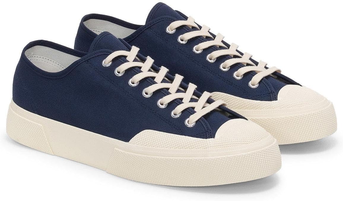 

Унисекс низкие кеды из канвы бежево-слоновой кости от SUPERGA IT