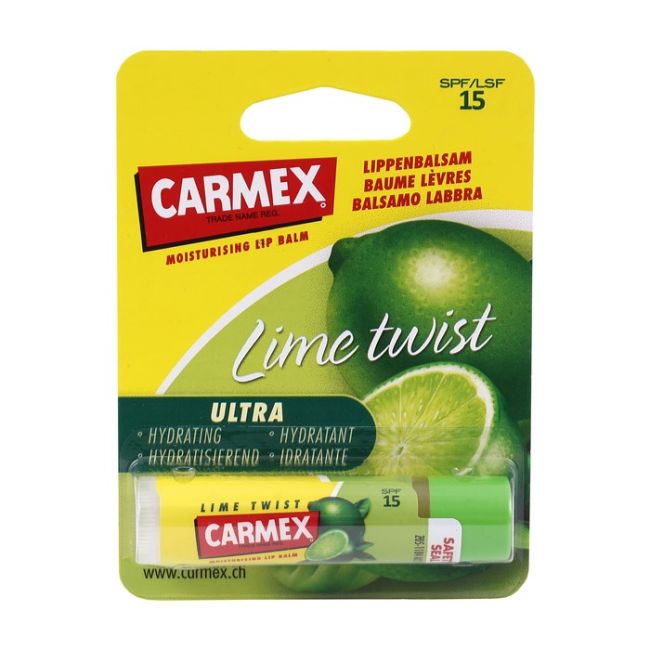 

Увлажняющий бальзам для губ Lime Twist Carmex, 4,25 гр