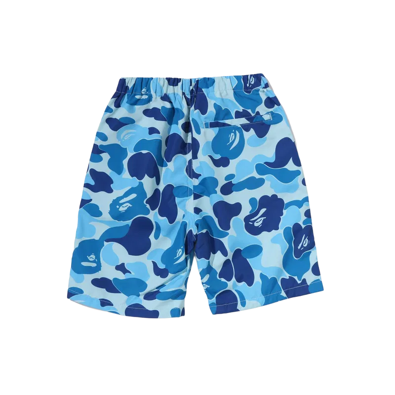 Шорты A Bathing Ape SS26 для детей 3-7 лет, синие — фото 3