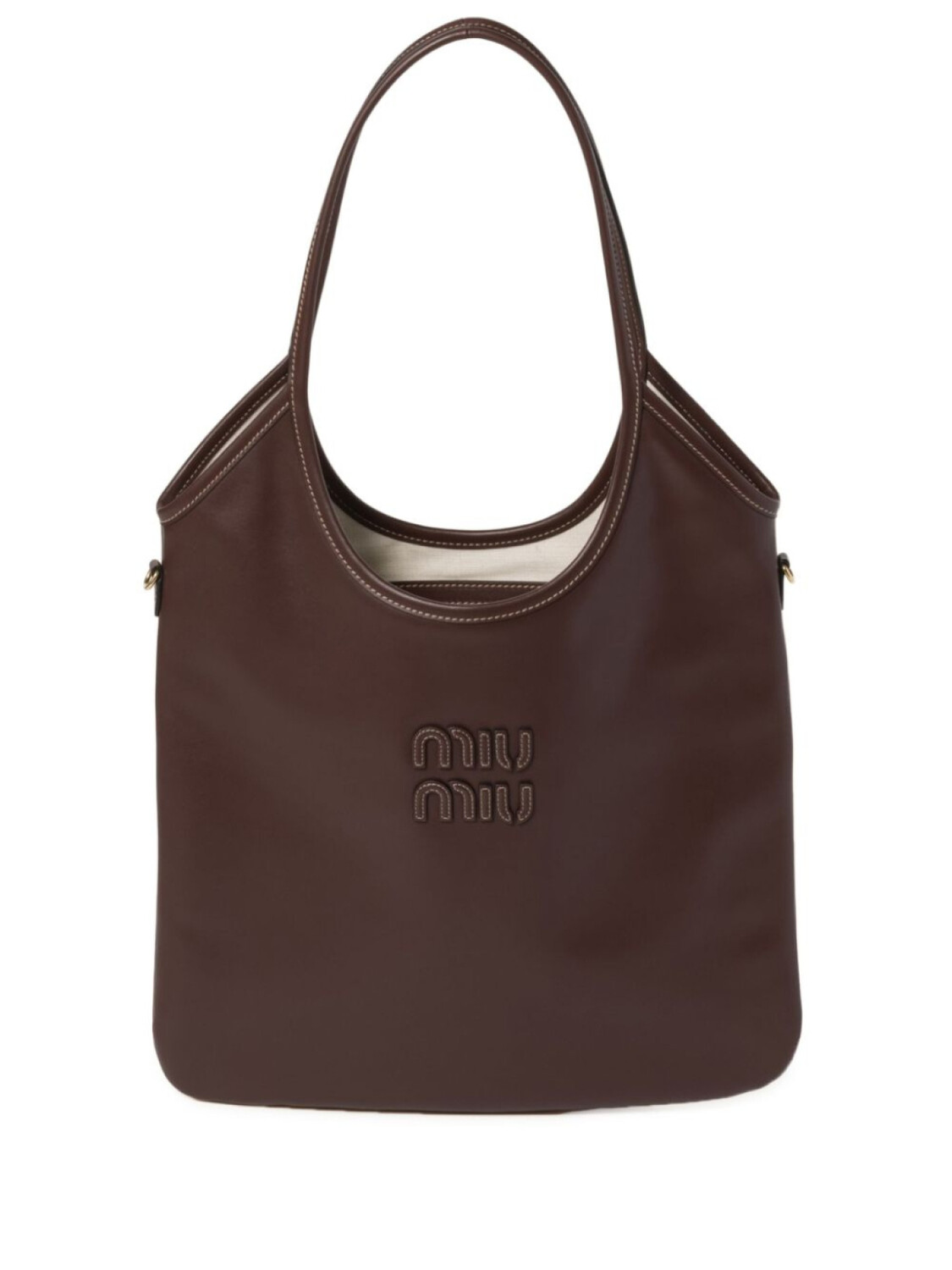 

Miu Miu сумка-тоут Ivy, коричневый