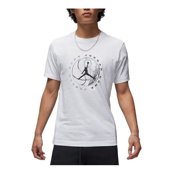 

Футболка Air Jordan Dri-Fit Sport Graphic T-Shirts 'White', белый