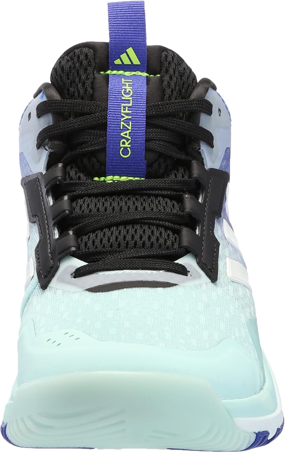 Мужские кроссовки Adidas Crazyflight 5 Mid Top для зала, синий — фото 2