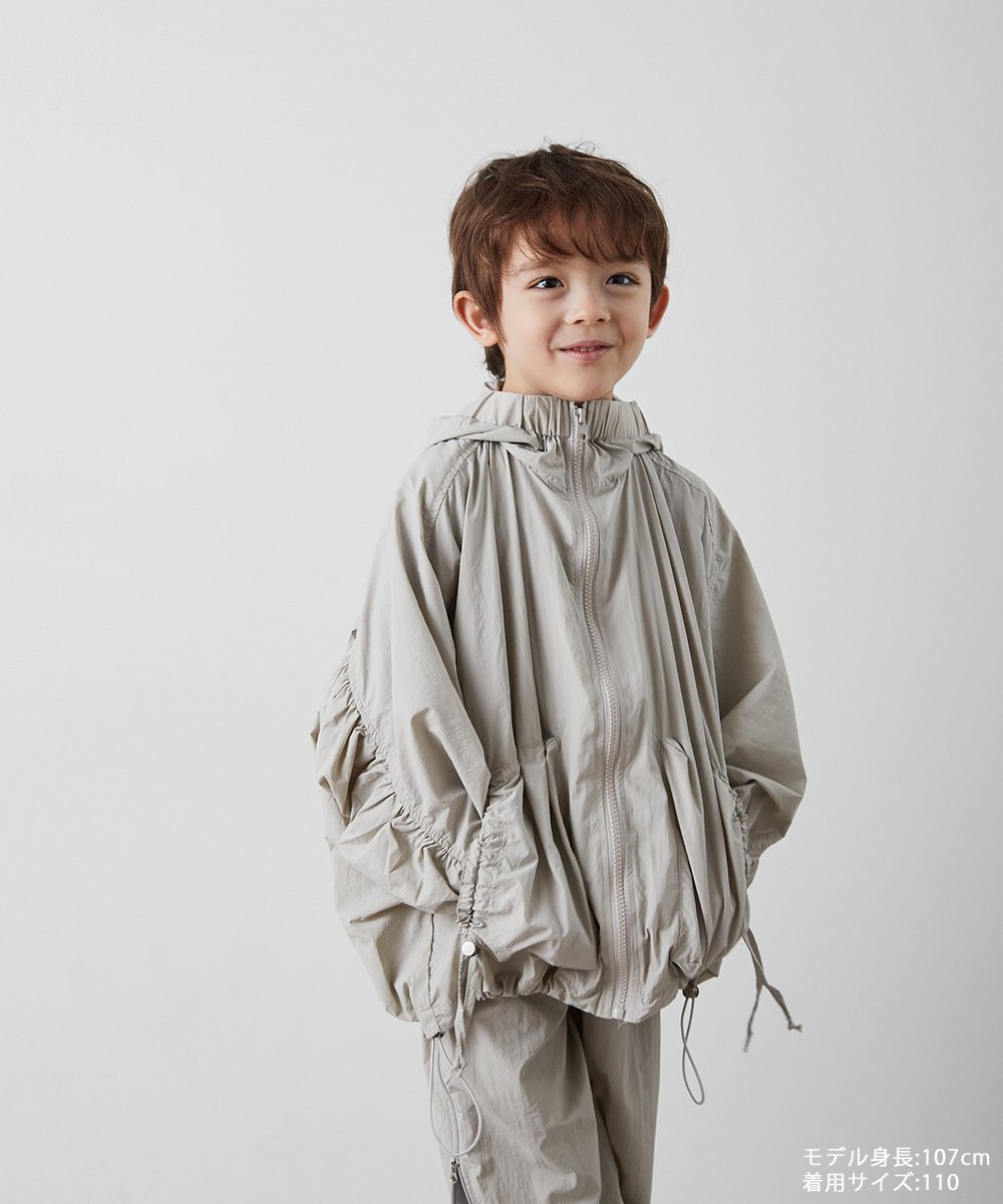 Водоотталкивающая куртка с капюшоном Riziere, POWDER GRAY