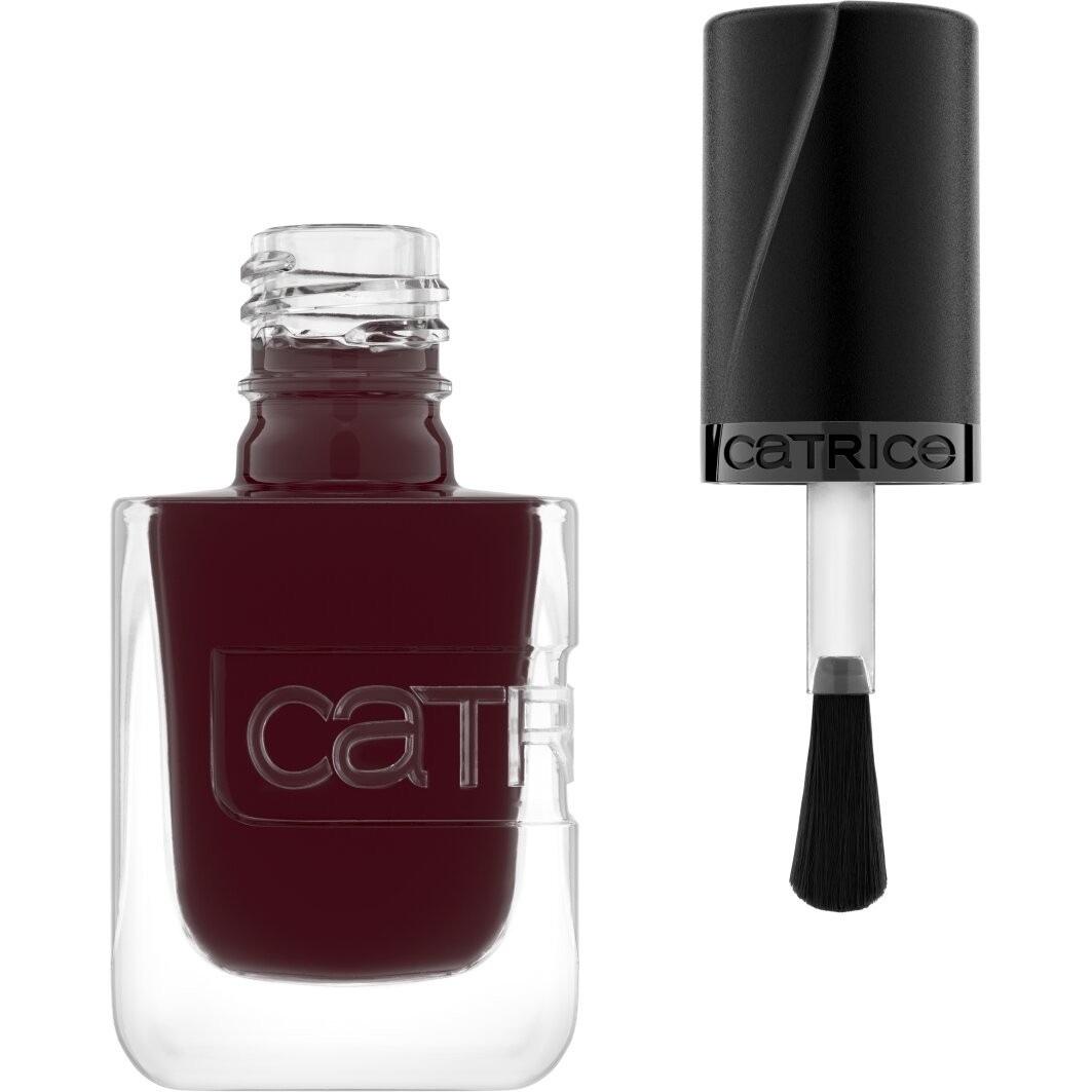 

Лак для ногтей gel affair nail lacquer Catrice, 022 - cherry is the new black, объем 10.5 мл