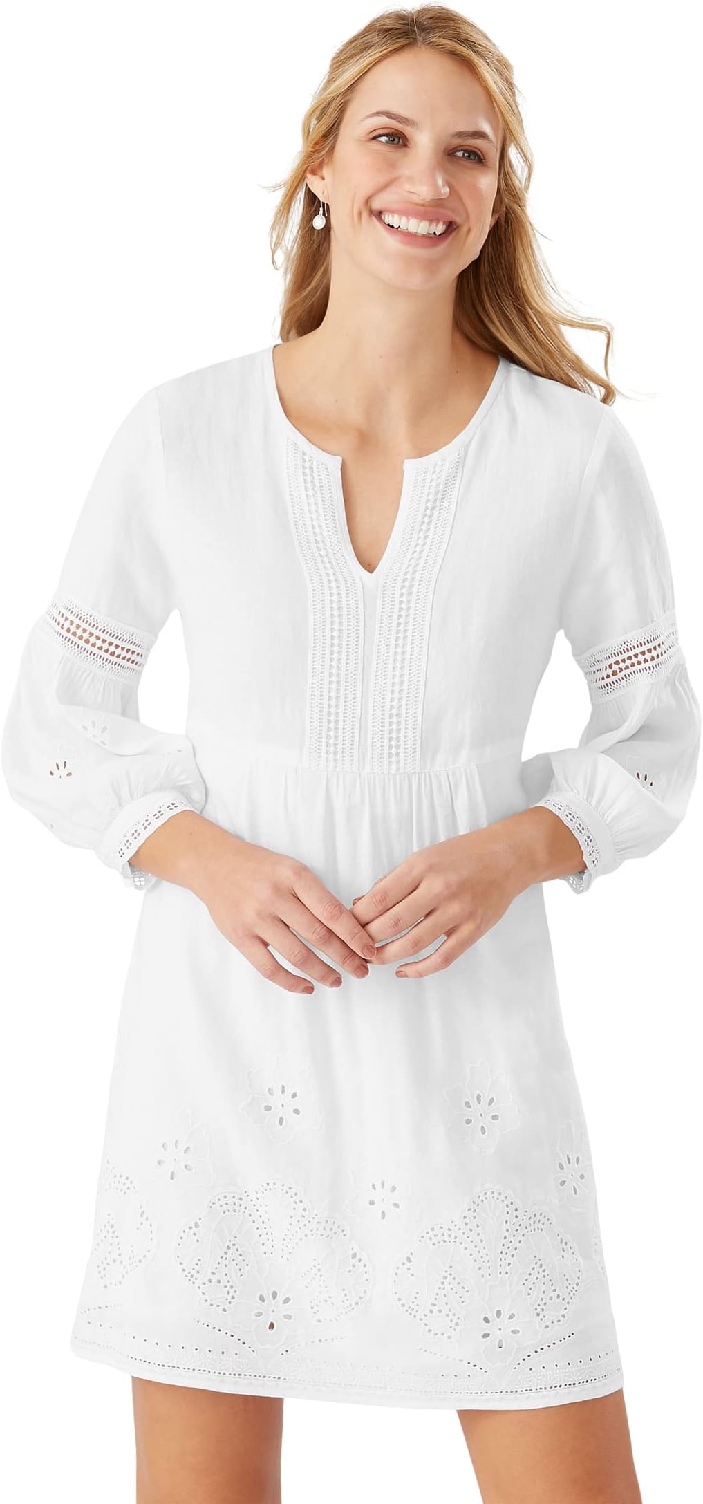 

Платье Tommy Bahama St. Lucia Split-Neck Dress, White