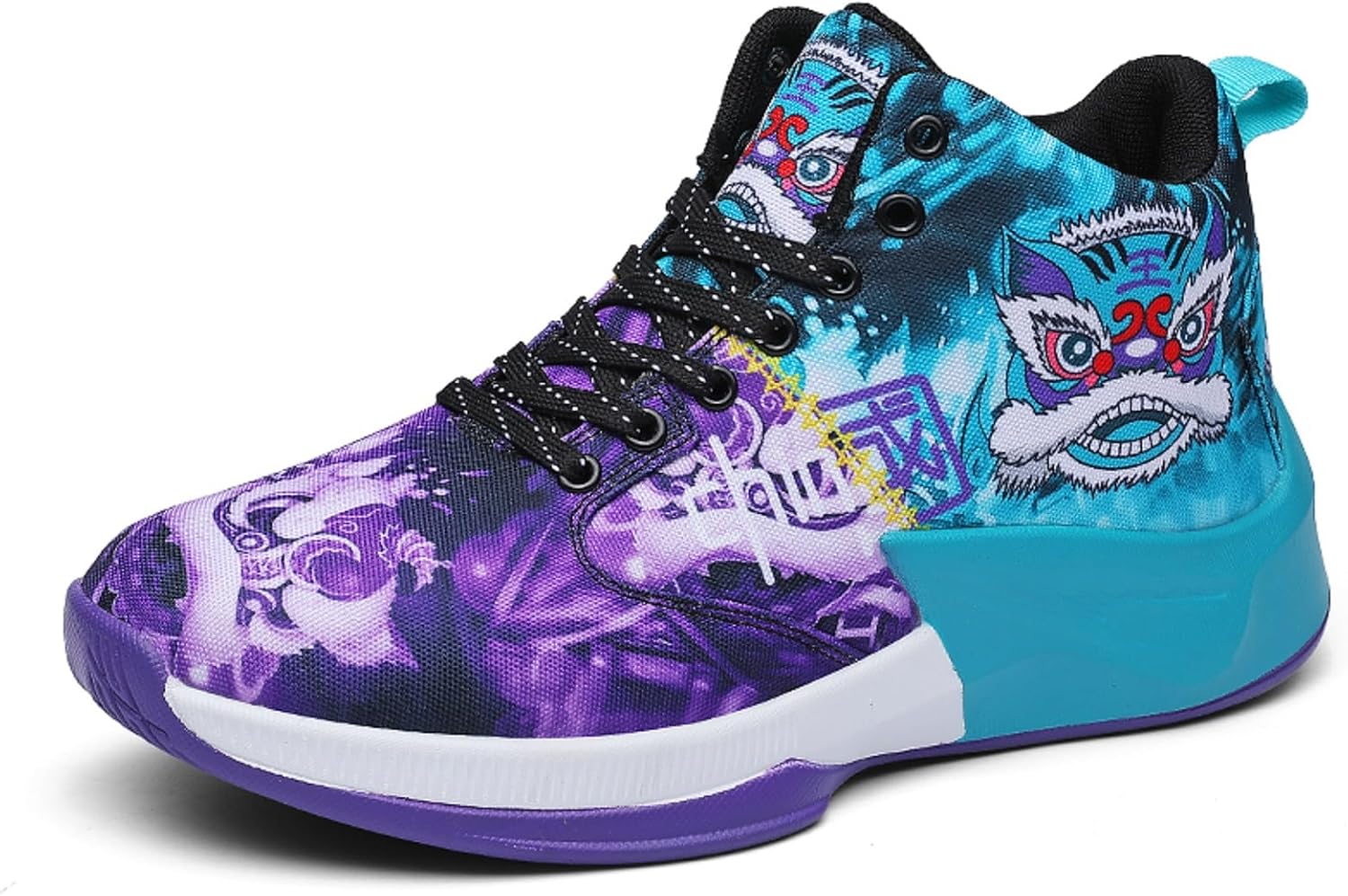 

Нейтральные баскетбольные кроссовки для мужчин и женщин, противоскользящие, износостойкие, сверхлегкие, для активного отдыха, с амортизацией, для тренировок Generic, A-multicolor