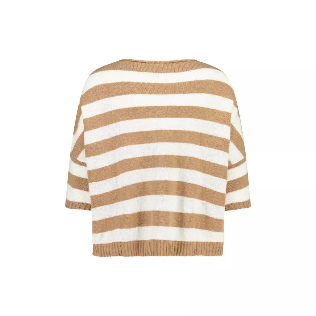 

Свитер оверсайз из смесовой шерсти. Liviana Conti, бежевый