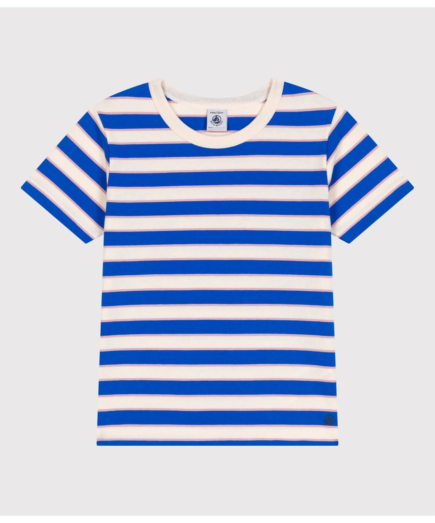 Детская футболка PETIT BATEAU с тройными полосками
