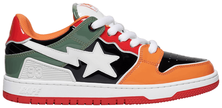 

Кроссовки BAPE Sk8 Sta #2 M1 'Orange', оранжевый