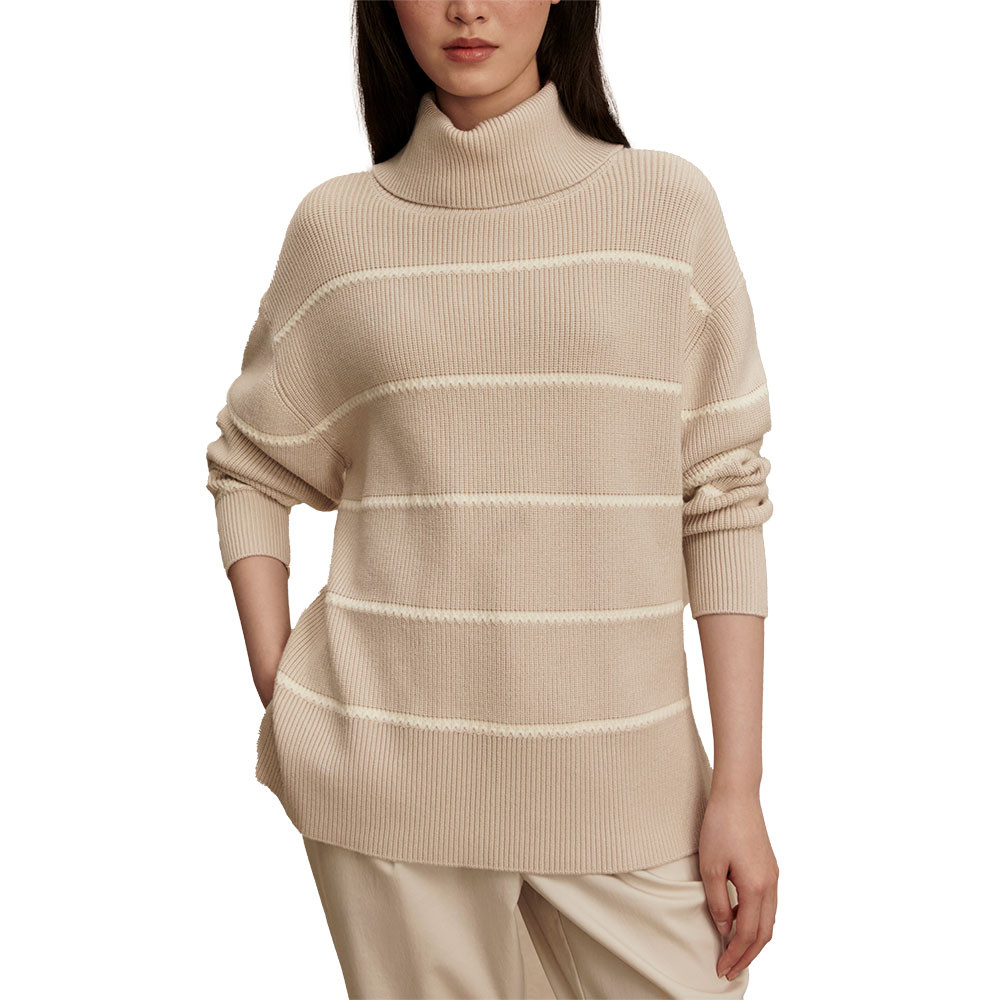 

Вязаный свитер Varley Hamish Stitch (женский), Silver Birch