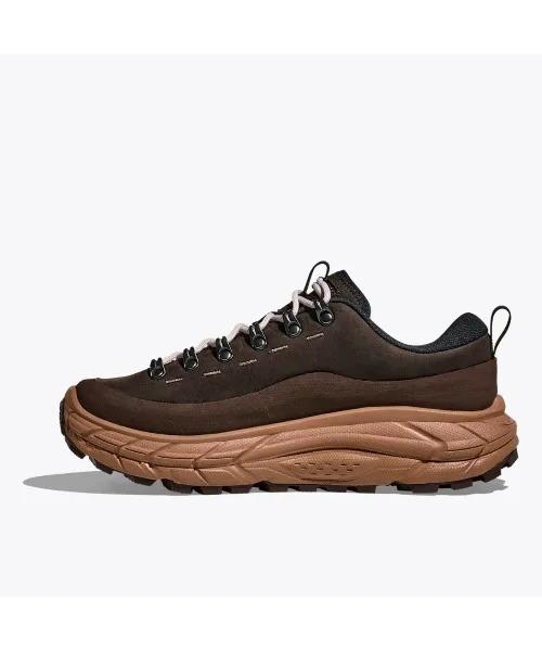 Мужские кроссовки HOKA Tor Summit из нубука коричневые — фото 2