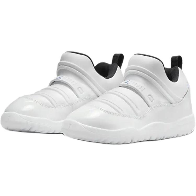 Air 11 Retro Устойчивые к истиранию кроссовки для баскетбола Mid Top Белые Детские Возраст 3-7 лет Jordan — фото 3