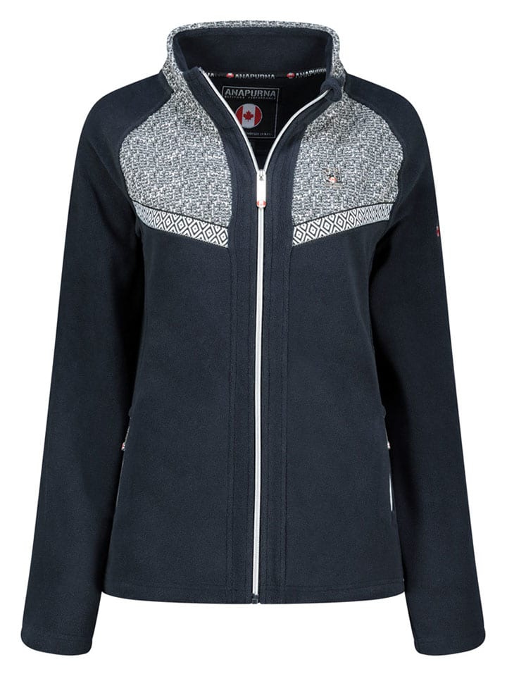 

ANAPURNA Флисовая куртка «Уритана» темно-синего цвета