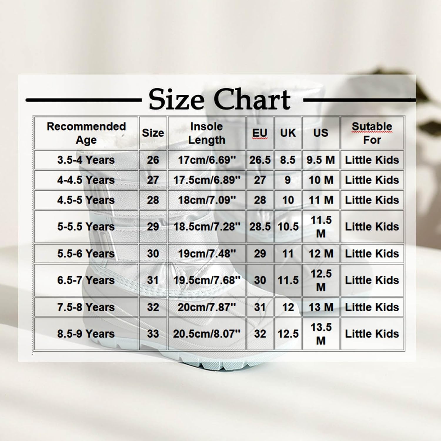 

Зимние сапоги для девочки с утеплителем из флиса, утолщенные походные ботинки на липучке, противоскользящая подошва, резиновая подошва, модель 2025 Generic, Dark Blue