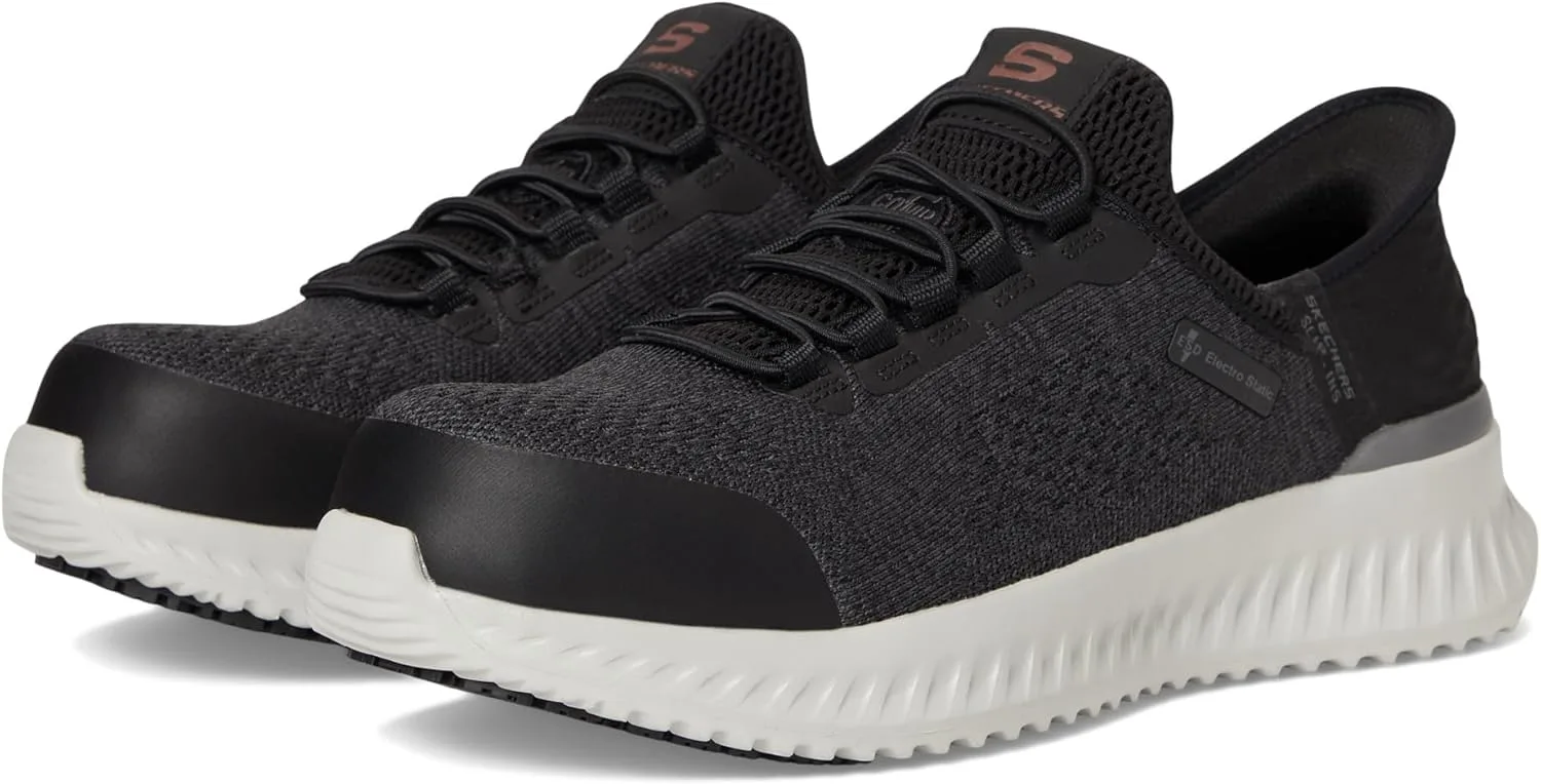 Мужские кроссовки Skechers Tilido ESD Comp Toe, черный