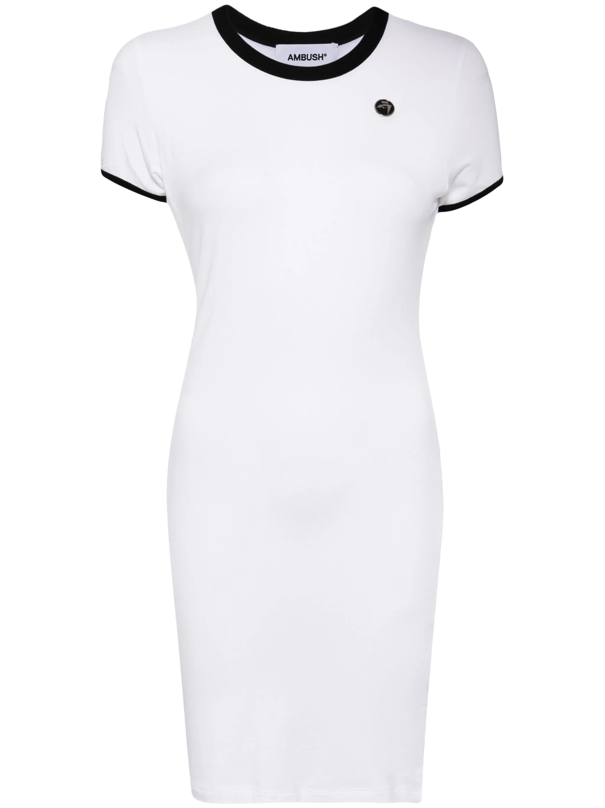 

Платье мини с логотипом Ambush, белый