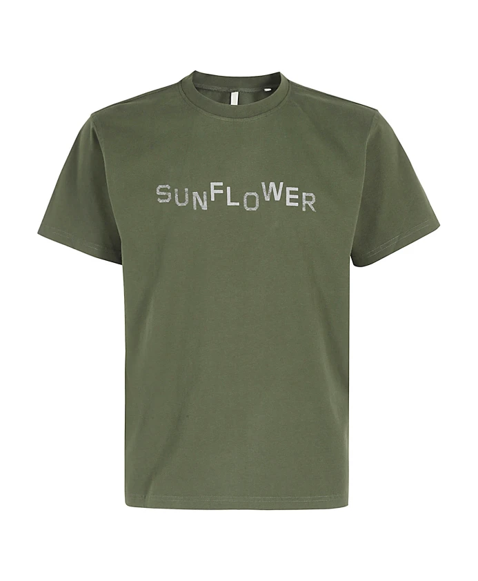 

Стильная перекрашенная рубашка с коротким рукавом Sunflower, зеленый