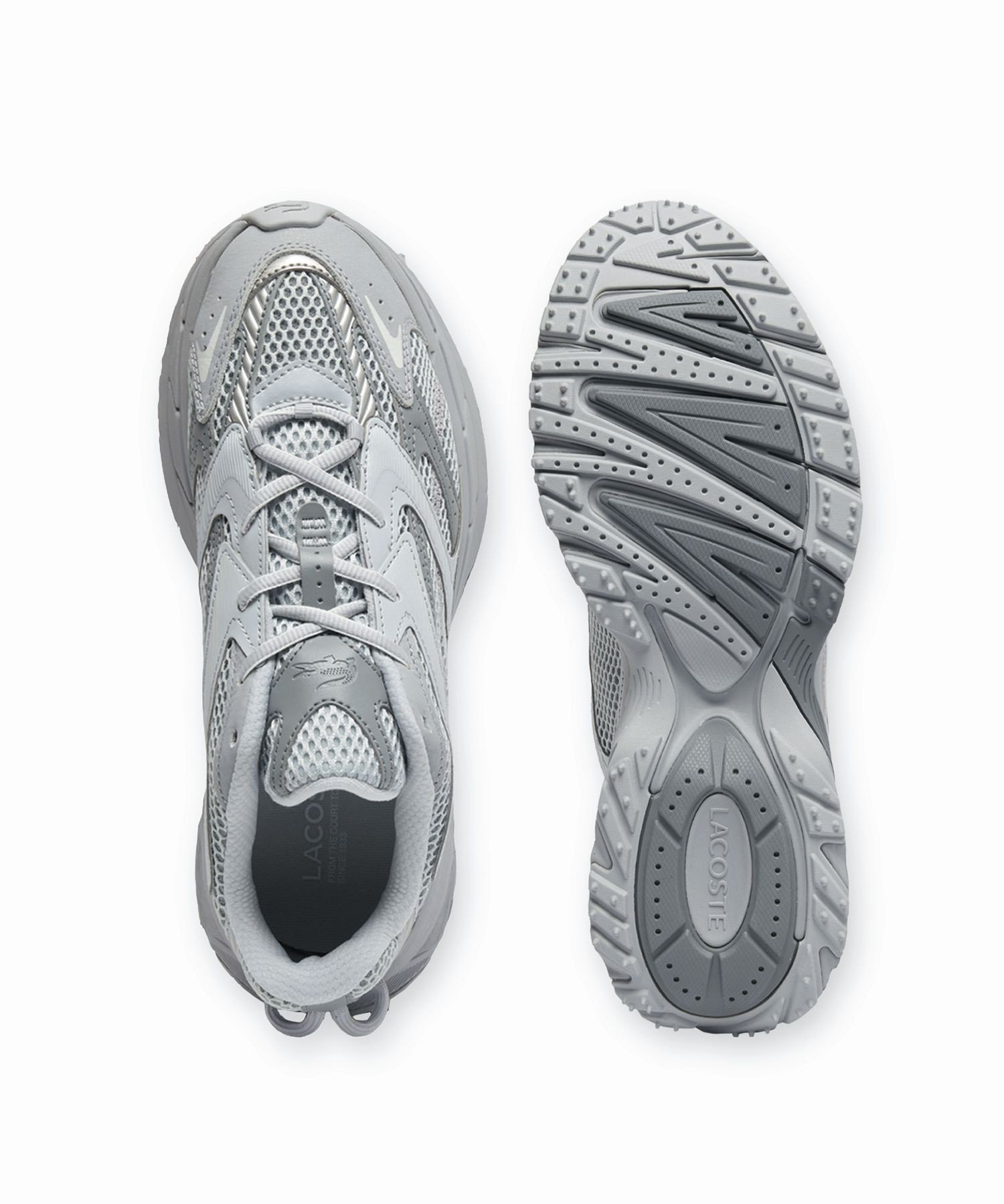 Мужские кроссовки L003 NEO SHOT 125 1 SMA Big Mesh High-Tech LACOSTE, Gray — фото 2