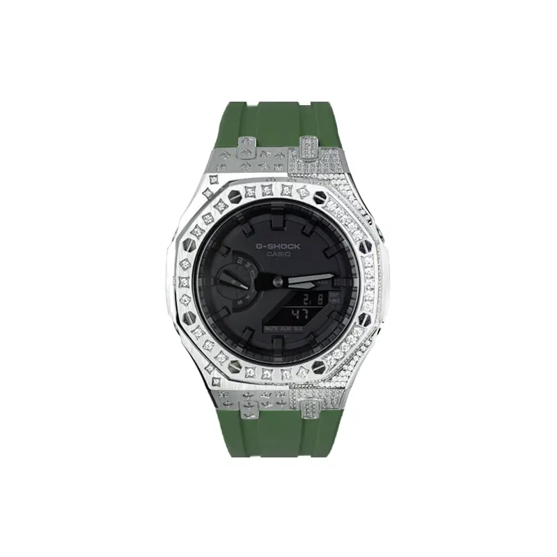 

CASIO Часы Unisex Liquid Crystal/Analog Dual Display Series 44mm Black Watch