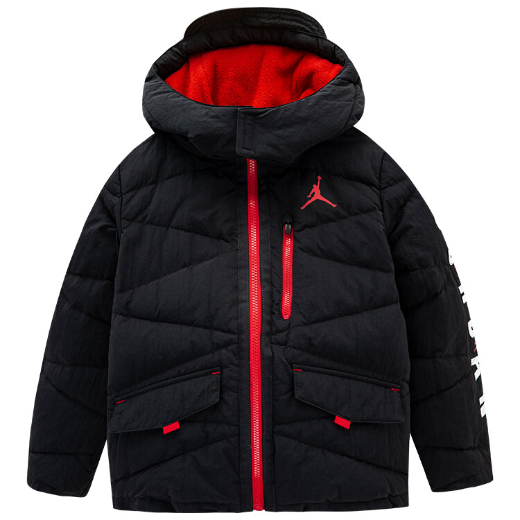 

Jordan Kids Пуховик/пуховик, цвет Black