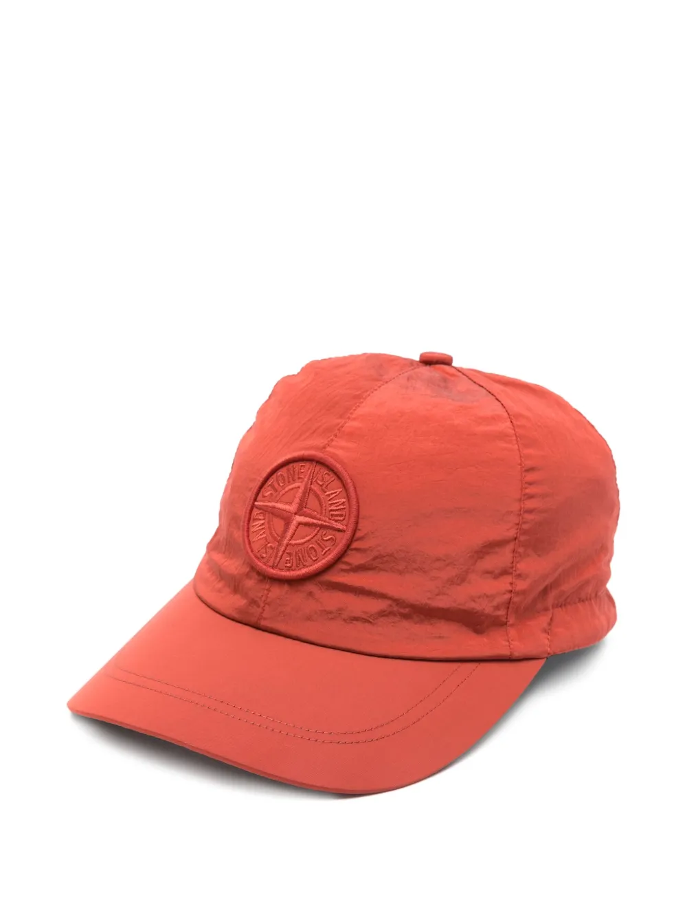 

Бейсболка с нашивкой-логотипом Stone Island, красный