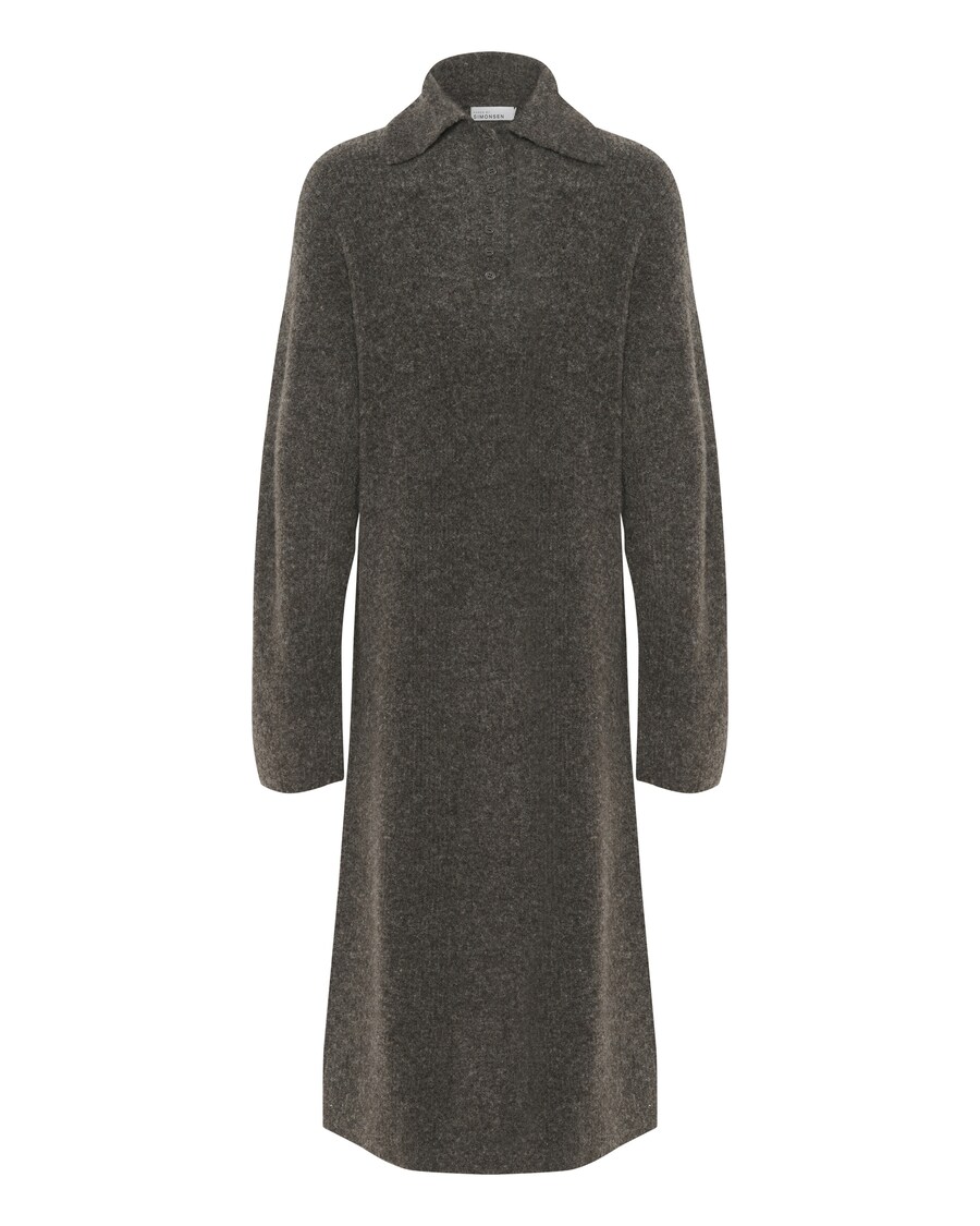 

Вязаное платье KAREN BY SIMONSEN Thelma, цвет mottled brown