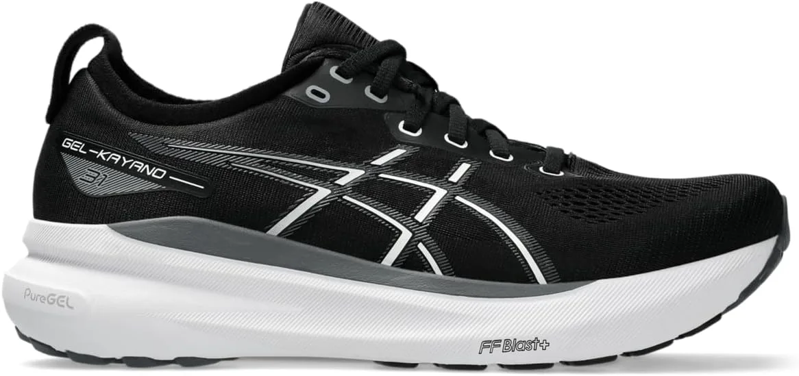 Мужские кроссовки ASICS Gel-Kayano 31, черно-белый — фото 3