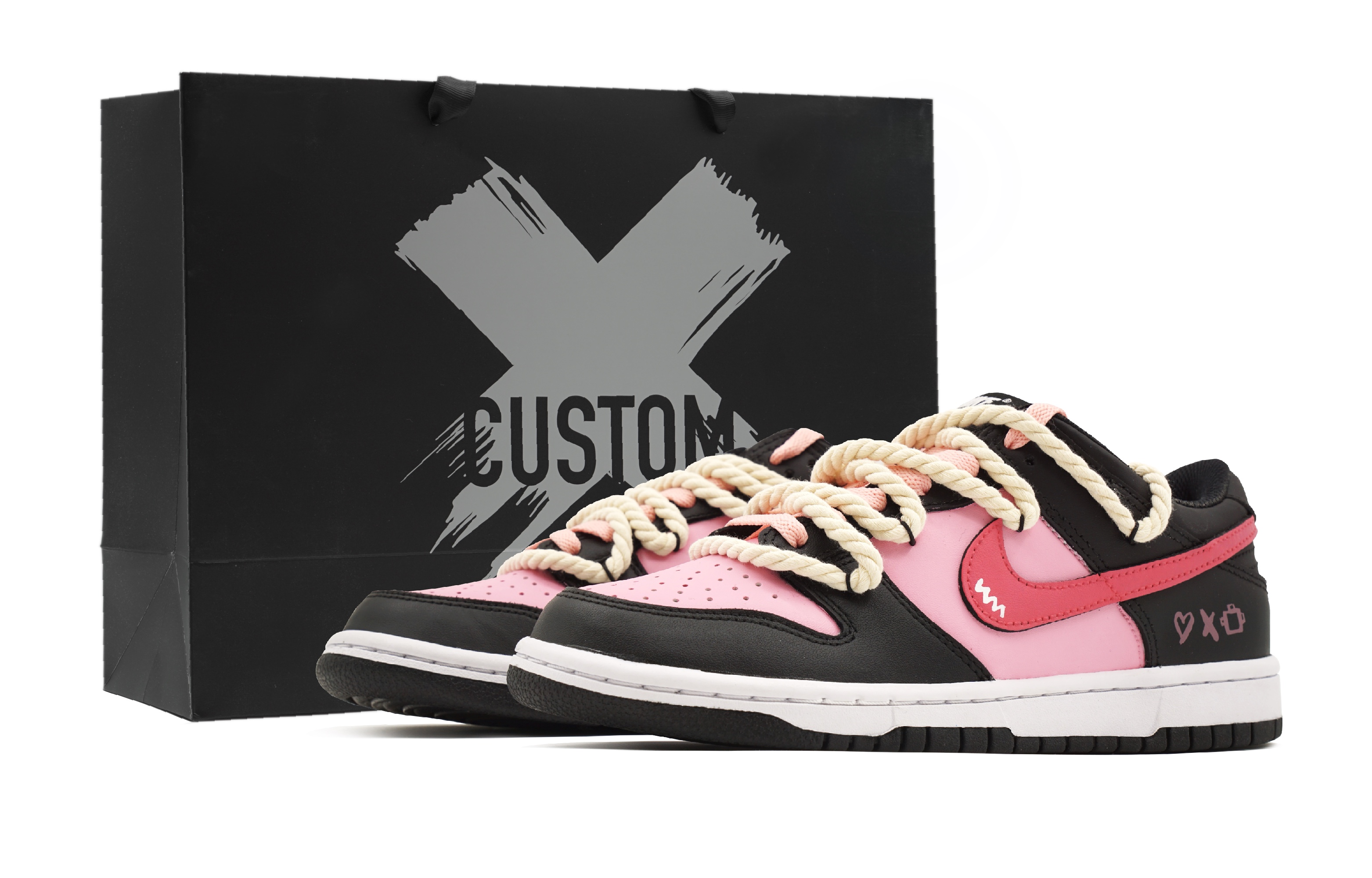 

Детские скейтерские кроссовки Dunk Grade School Nike, черный