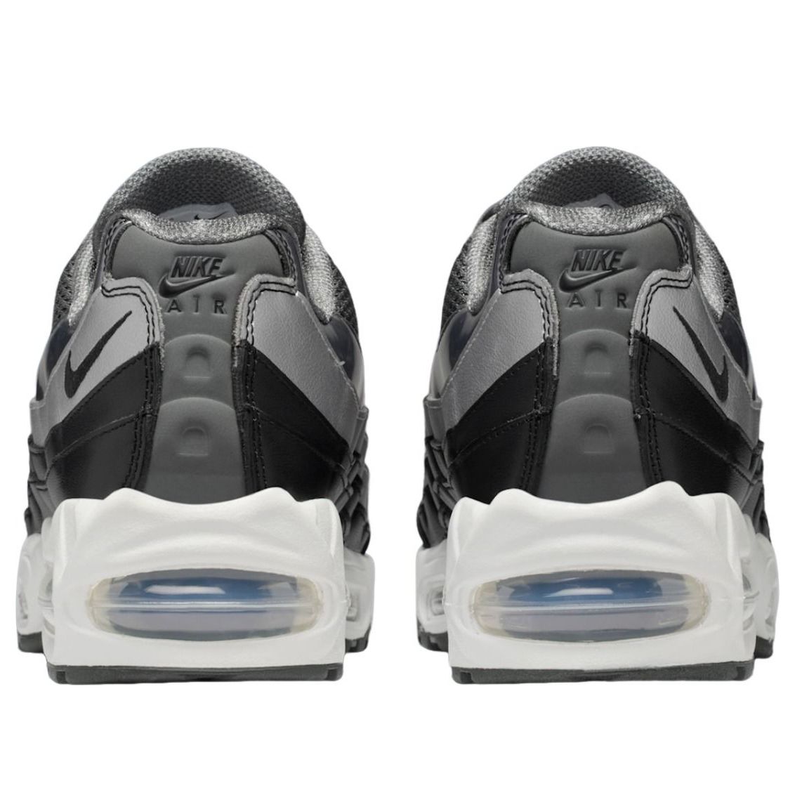 (WMNS) Nike Air Max 95 'Dark Grey Metallic Silver' — фото 4