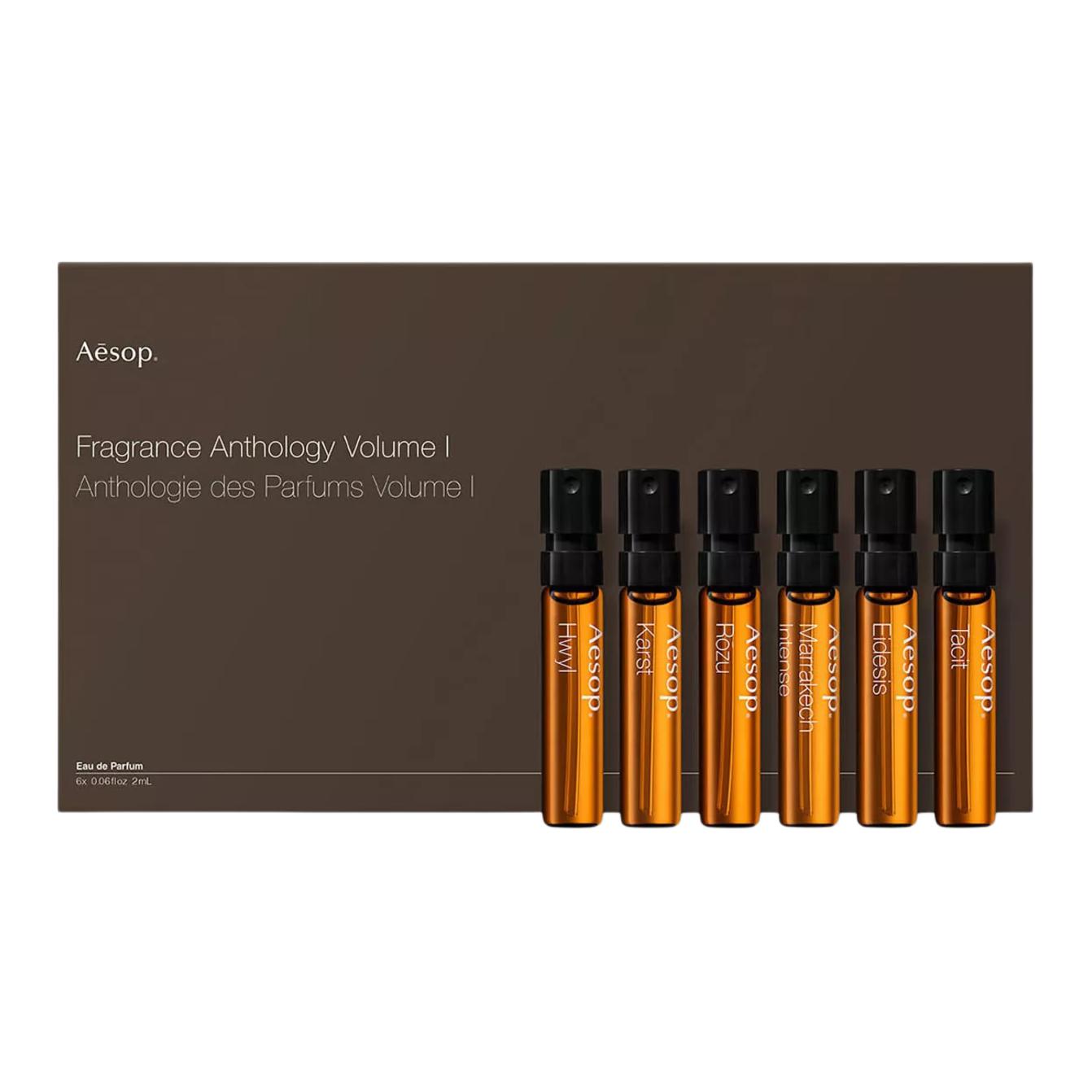 

AESOP YISUO набор пробников знаменитых духов, коробка Eau De Parfum EDP розовый черный перец герань дорожный набор, комплект из 6 штук