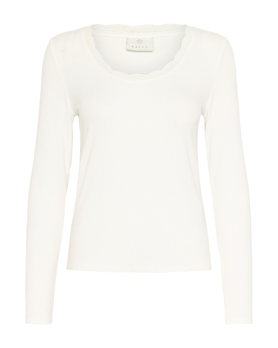 

Рубашка Kaffe KAOmi, натуральный белый