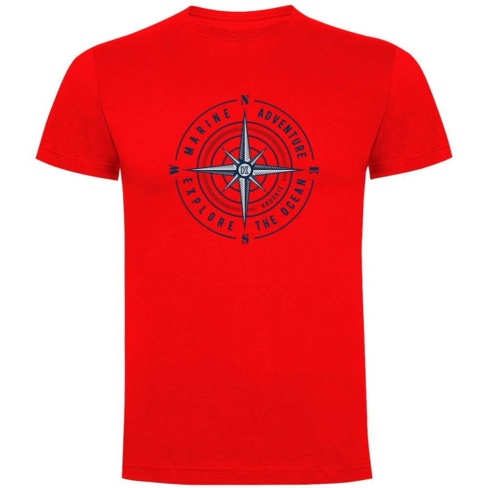

Футболка с коротким рукавом Kruskis Compass Rose, красный