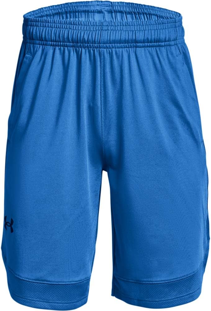 Спортивные шорты Under Armour для мальчиков, Blue Circuit (436)/Black — фото 3