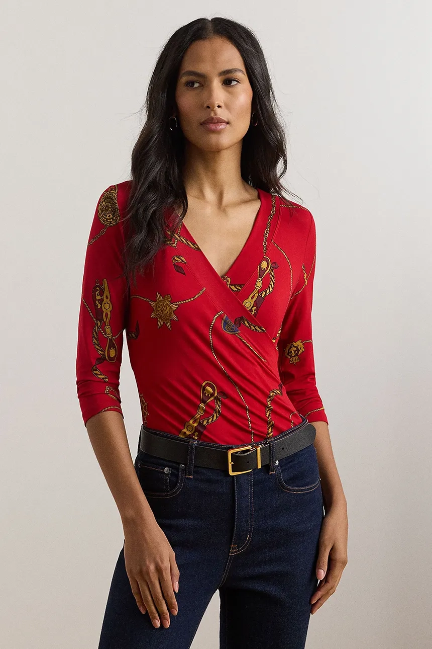 

Блуза Lauren Ralph Lauren, красный