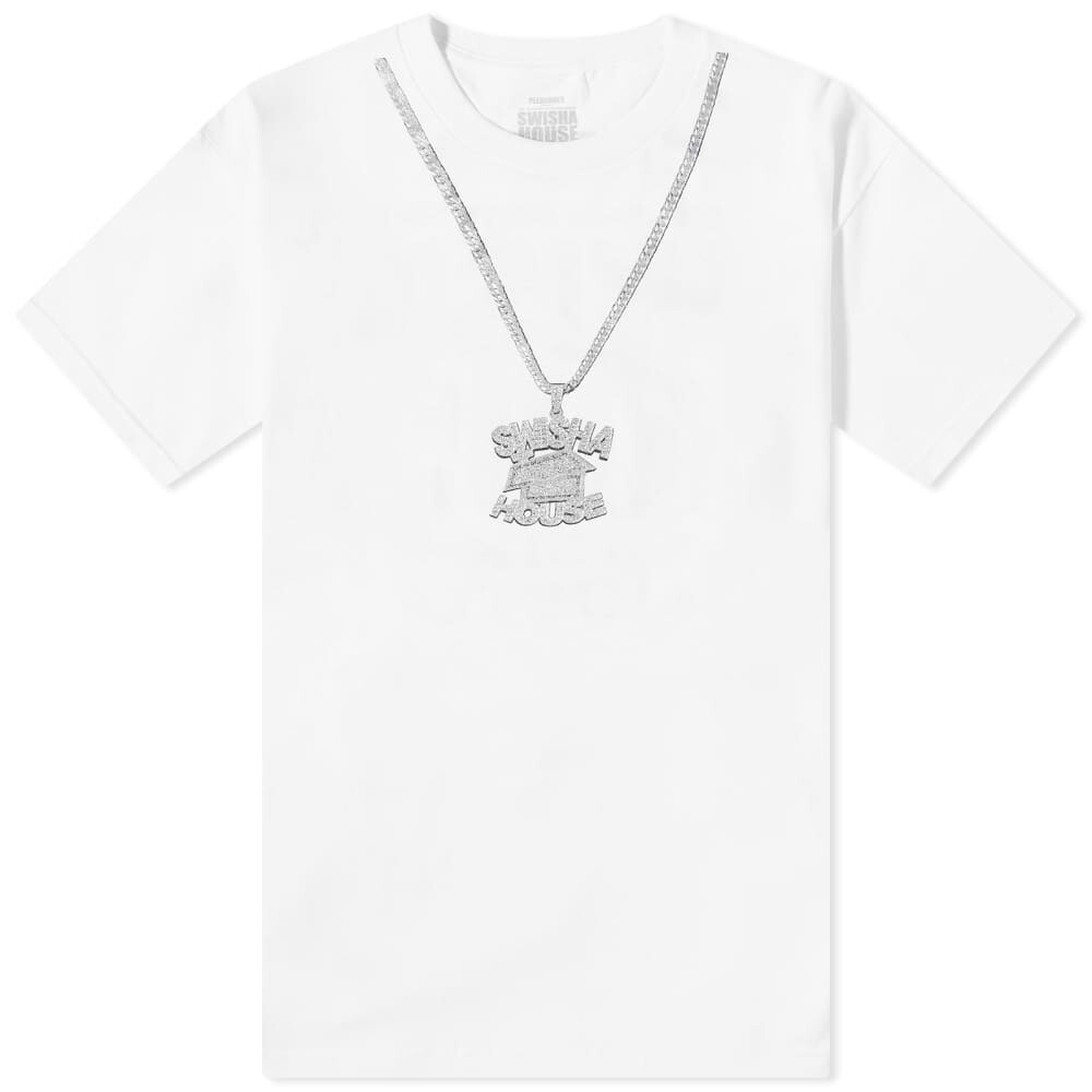 

Футболка Pleasures Swishahouse Chain, белый