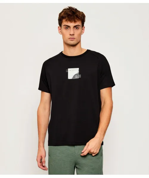 

Футболка с полосками Relaxed fit Boss Green, черный