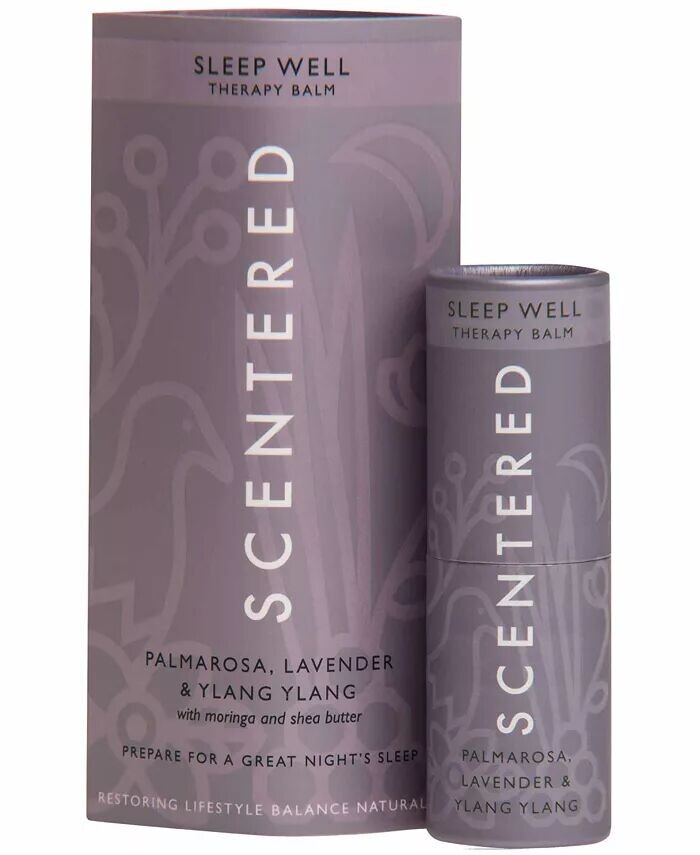 

Ароматерапевтический бальзам Sleep Well Wellbeing Ritual, 0,17 унции Scentered