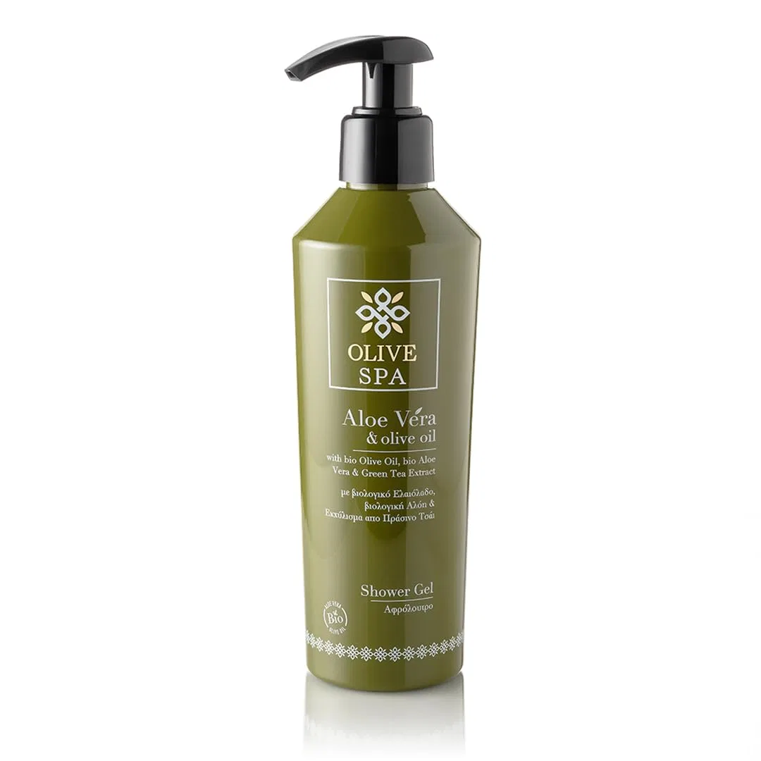 Гель для душа с алоэ вера Olive Spa