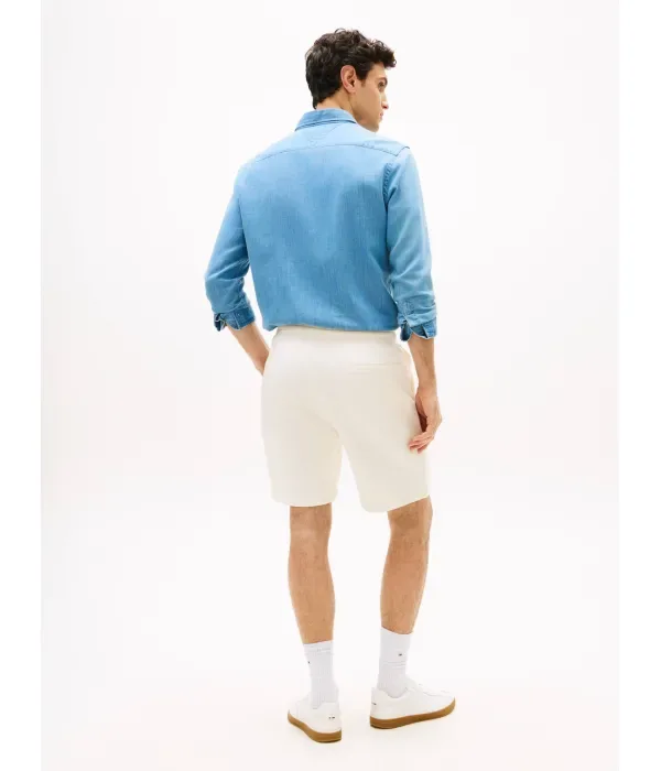 Шорты ESSENTIAL TERRY regular fit Tommy Hilfiger, кремовый — фото 3