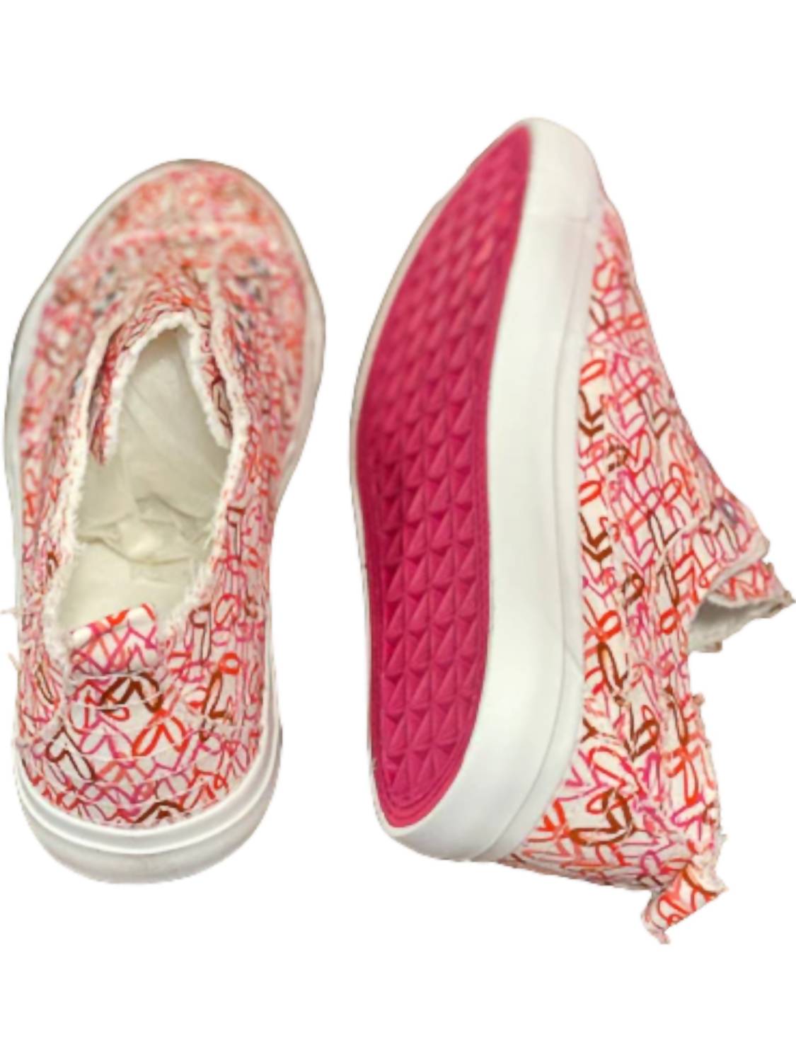 Женские туфли-слипоны Babalu Heart розового цвета Corkys Footwear — фото 3