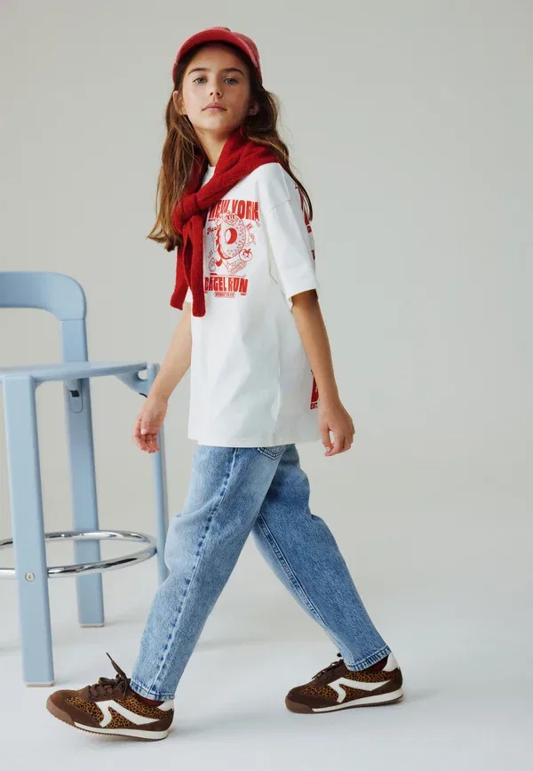 Джинсы Regular fit straight leg Next, mid blue denim — фото 4