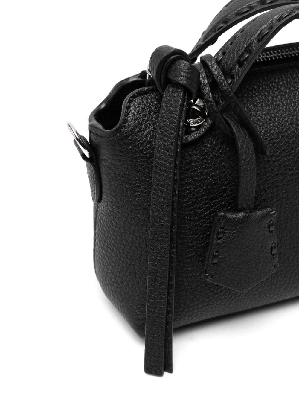 Мини-сумка By The Way Selleria FENDI, черный — фото 4