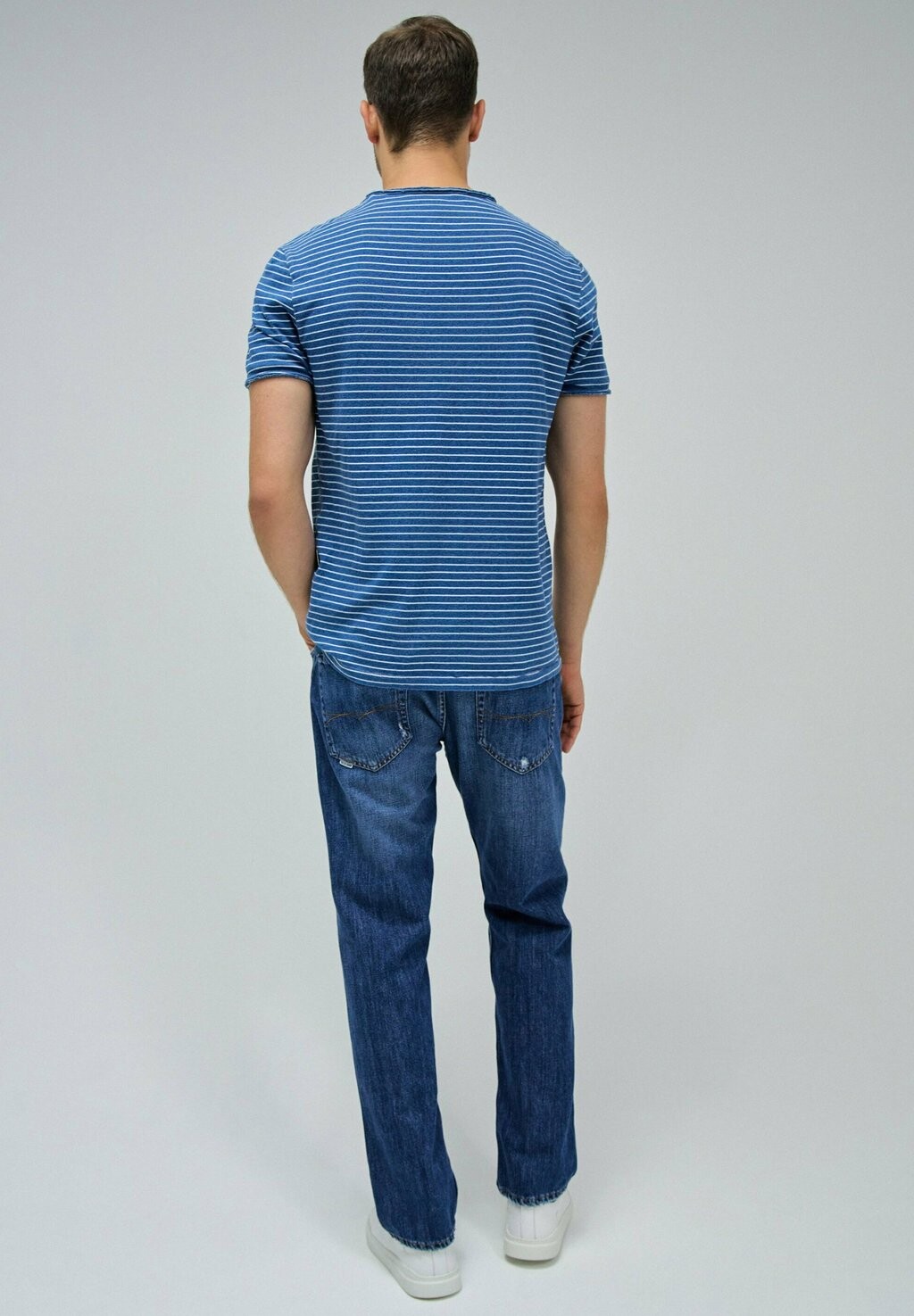 

Футболка с принтом REGULAR Salsa Jeans, синий