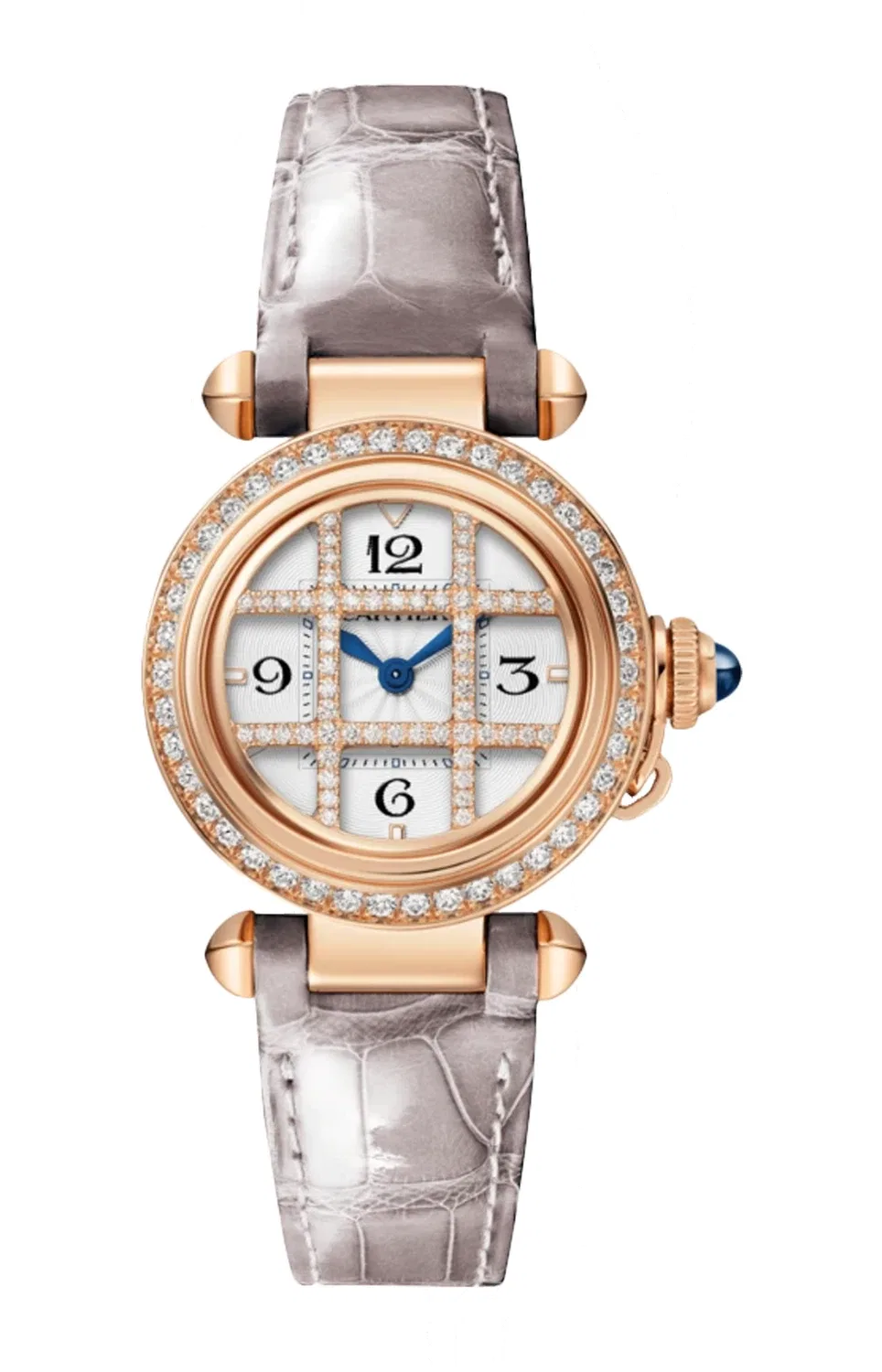 Pasha de CARTIER с взаимозаменяемым ремешком - WJPA0021, золотой