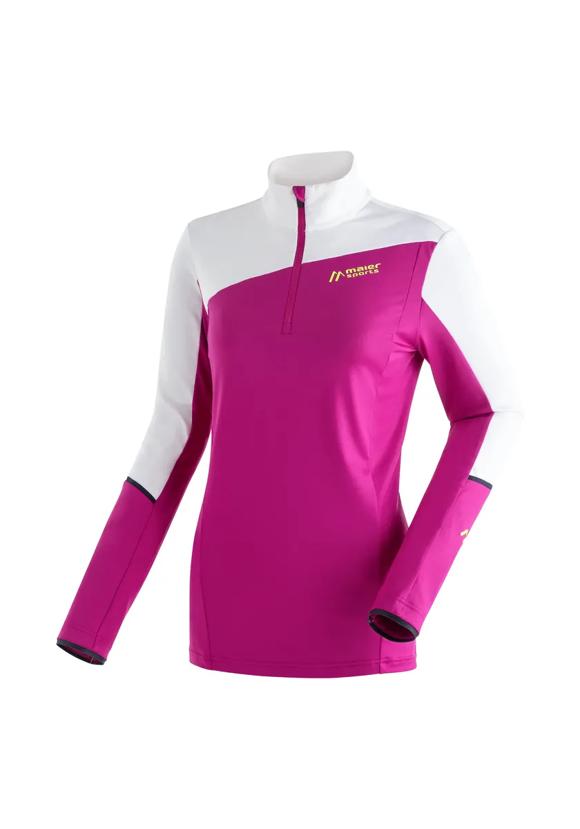 

Функциональная рубашка Maier Sports "Fast Flare W", легкий, эластичный средний слой с современным дизайном, фиолетовый