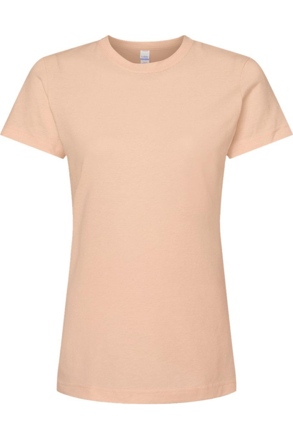 

Tultex женская классическая футболка из тонкого джерси, персиковый