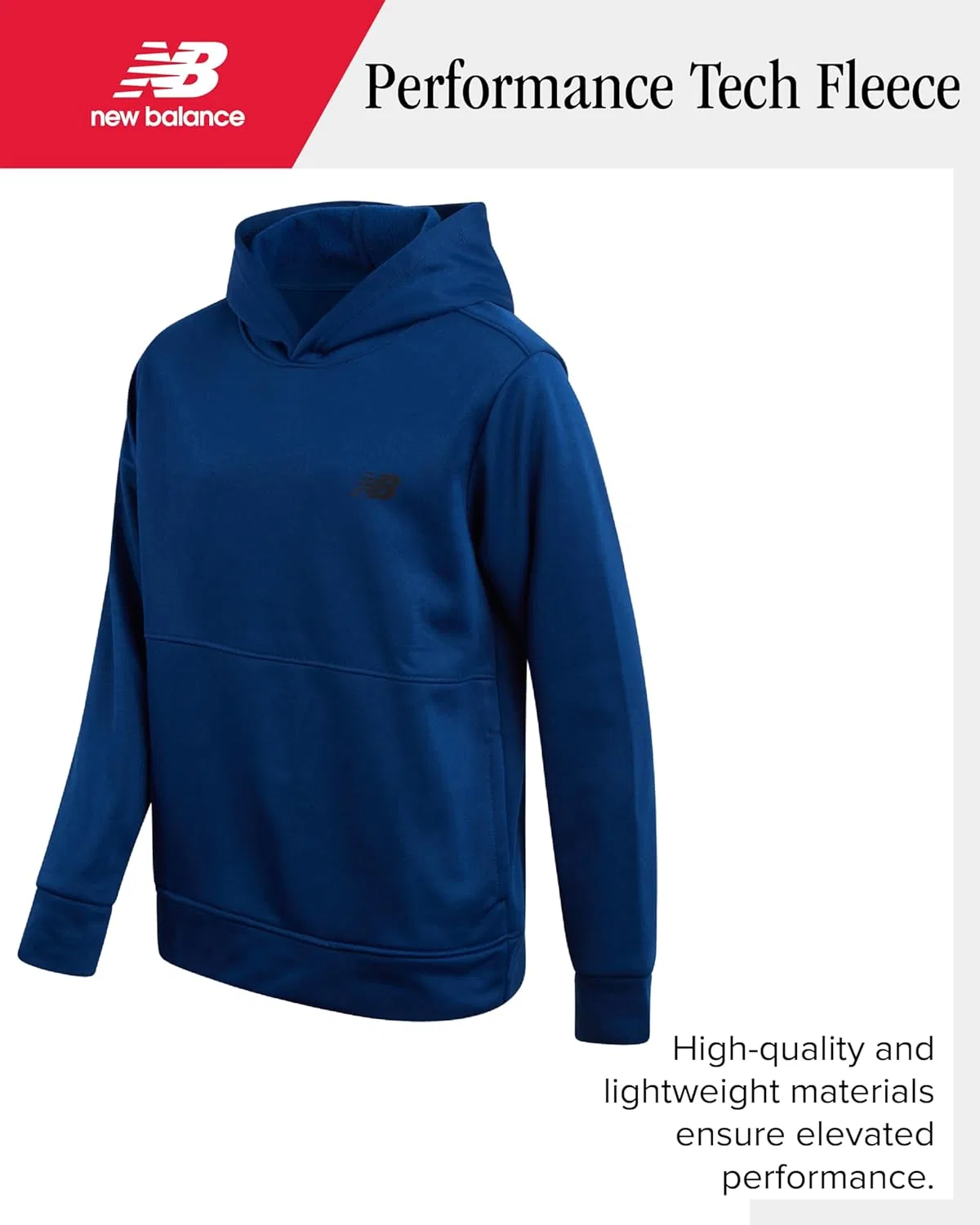 Детский спортивный костюм New Balance Tech Fleece, Galaxy Blue — фото 3