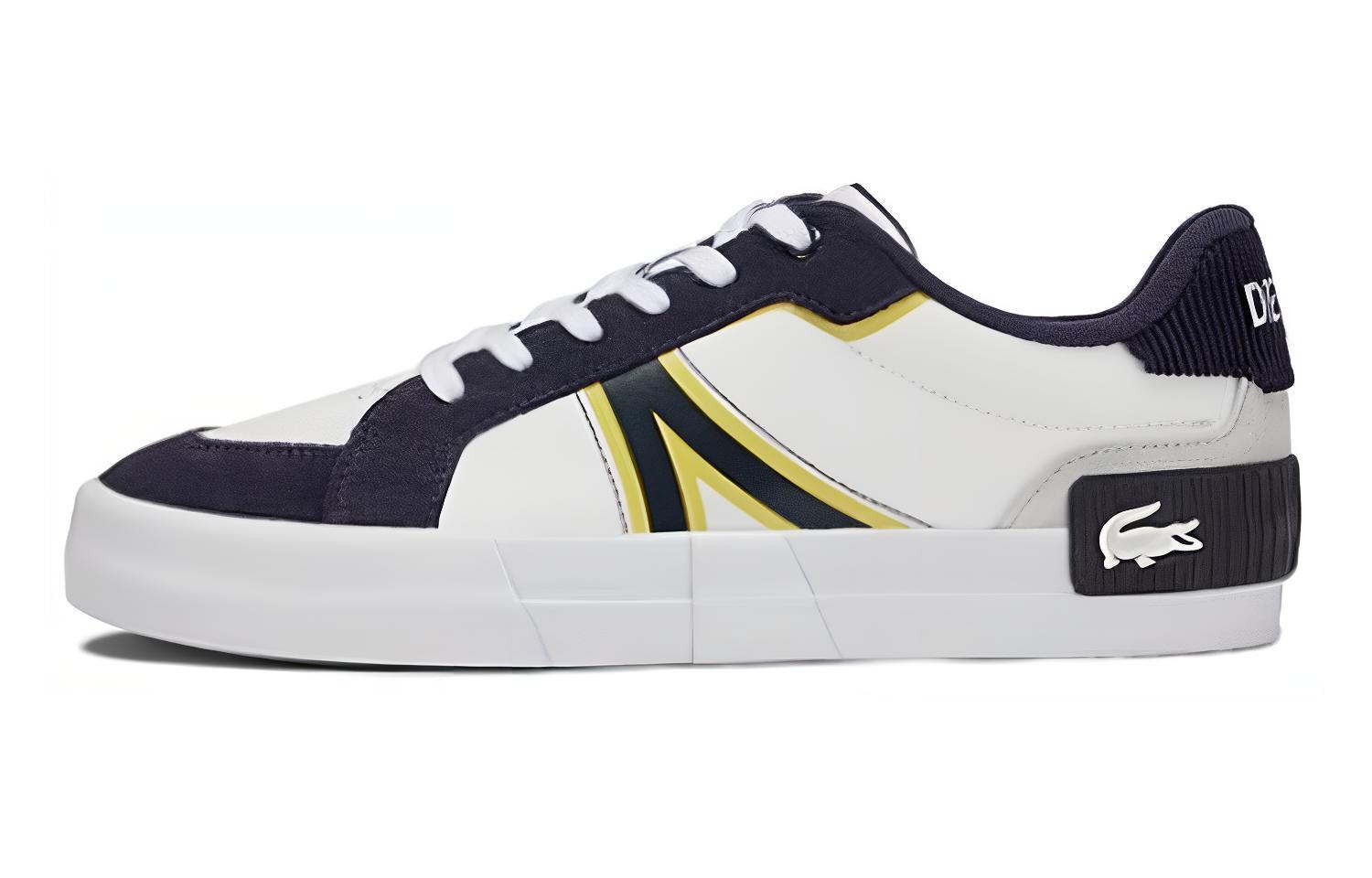 

LACOSTE Низкие скейтерские кроссовки мужские сине-белые, цвет Blue White