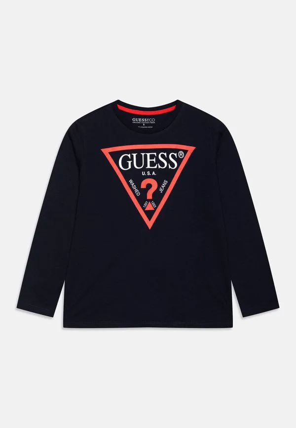 Детская футболка с длинными рукавами Guess, Smart Blue — фото 3