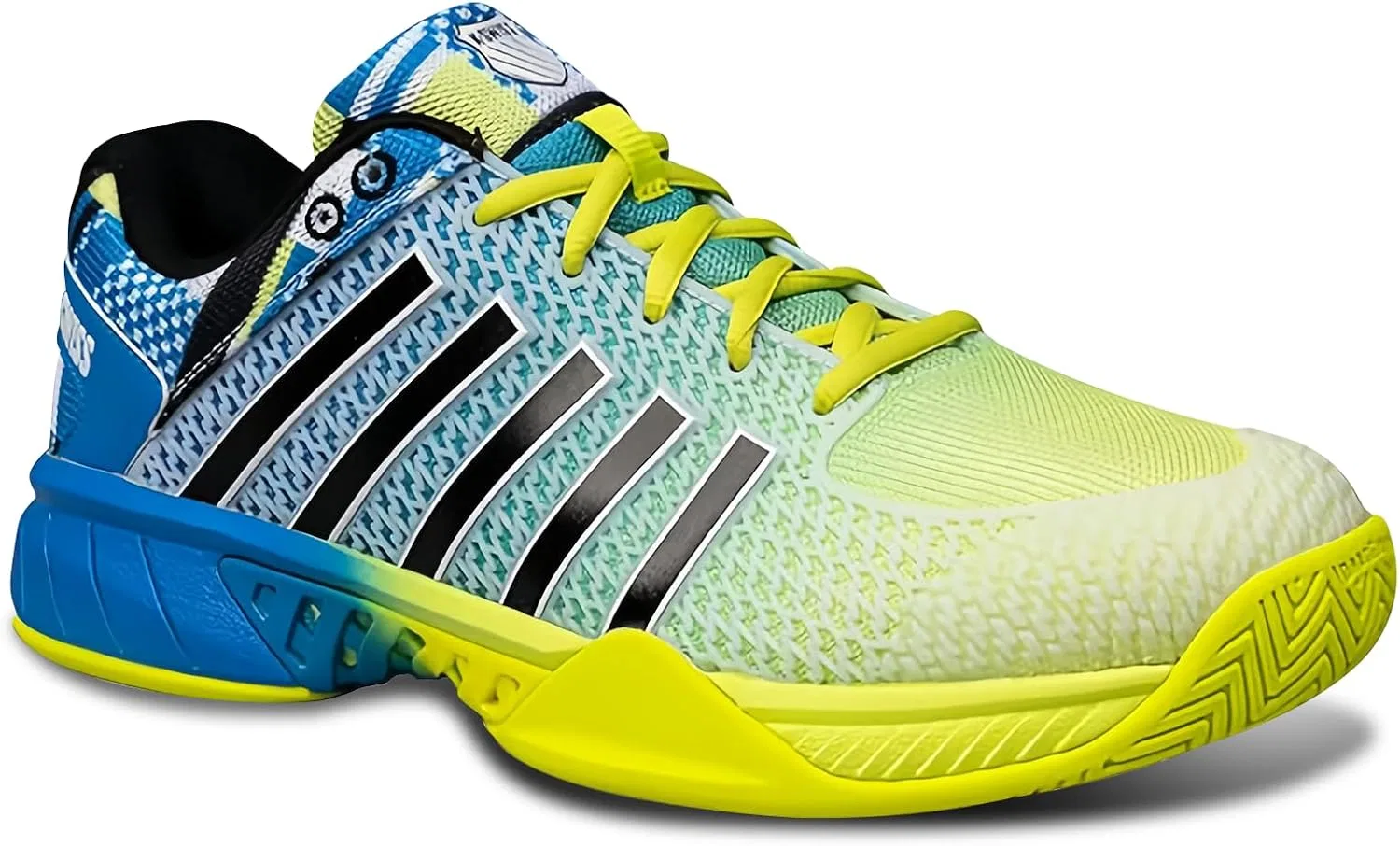 Кроссовки для пиклбола K-Swiss Express Light, Brilliant Blue/Optic Yellow